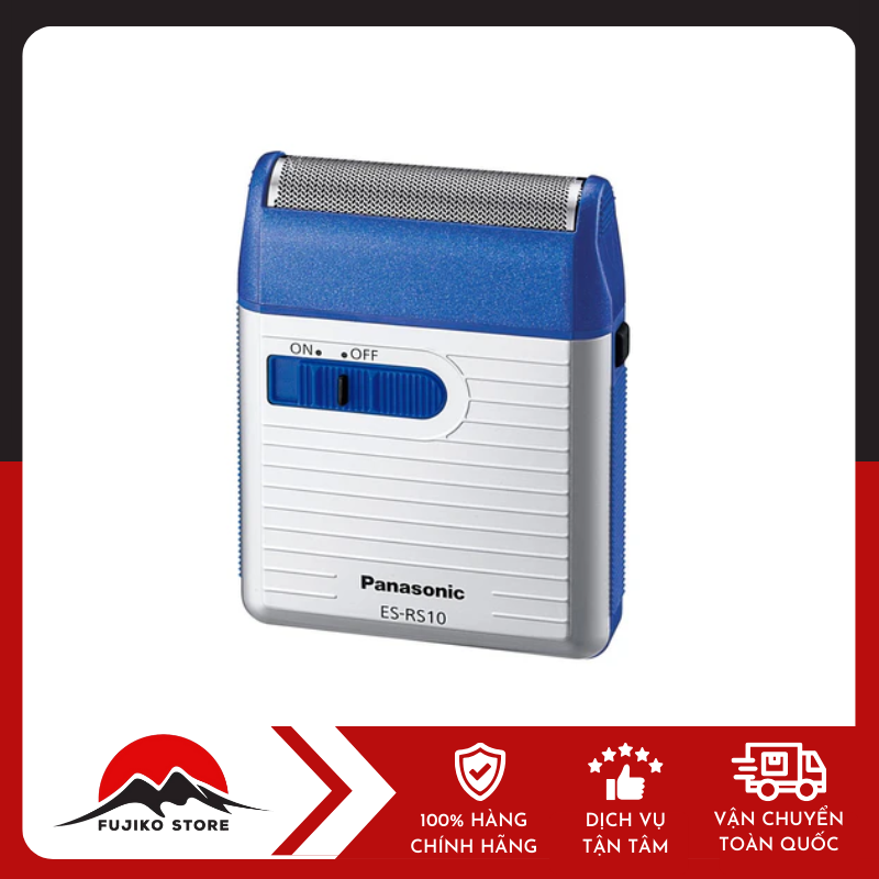 Máy cạo râu dùng pin màu xanh PANASONIC