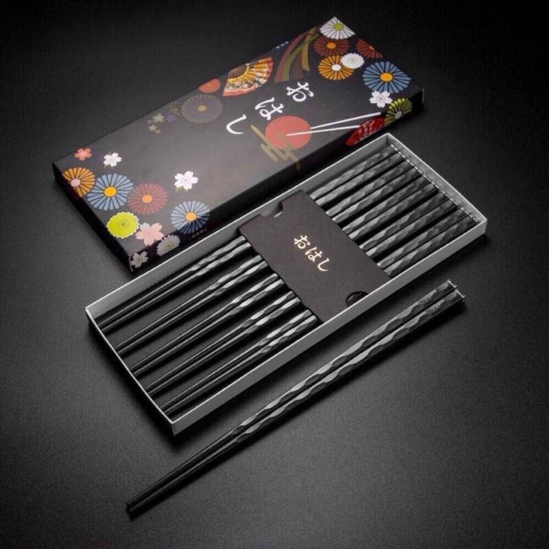 Đũa kháng khuẩn nhật bản set 5 đôi SHIKISAI