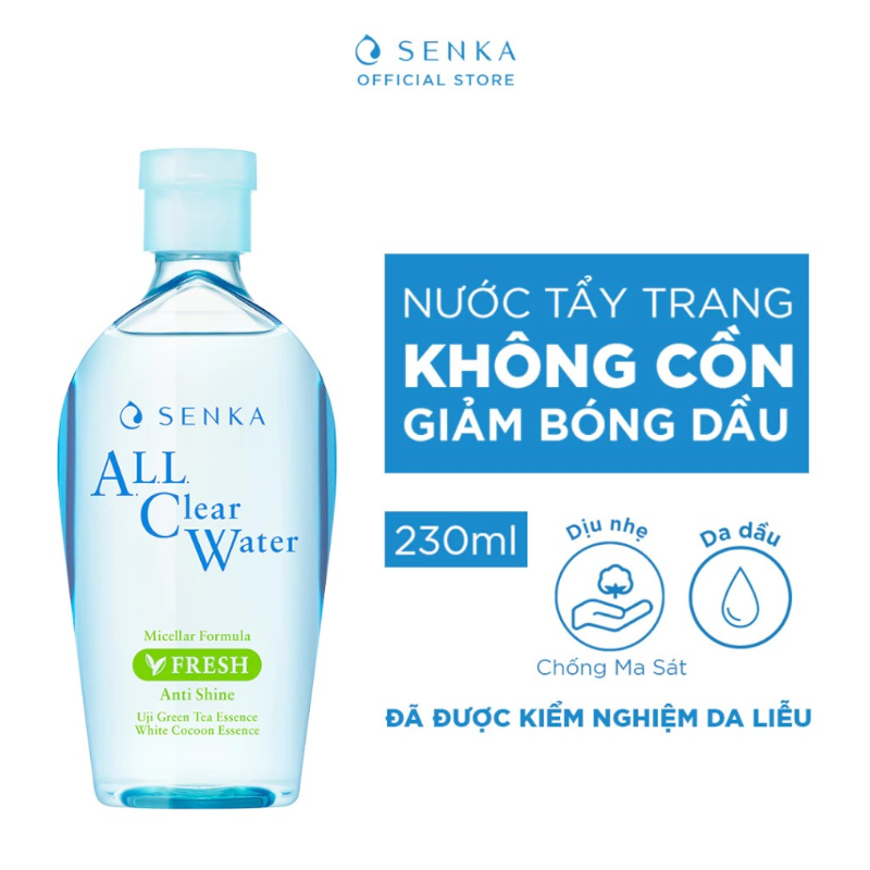 Nước tẩy trang Senka 230ml SHISEIDO