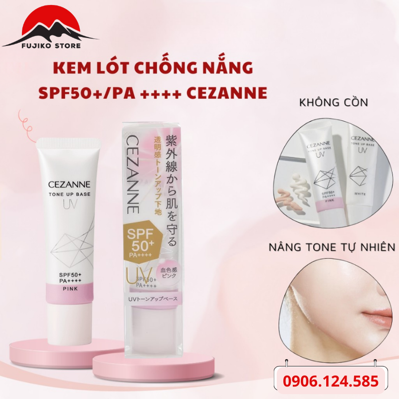 Kem lót chống nắng TONE UP BASE CEZANNE