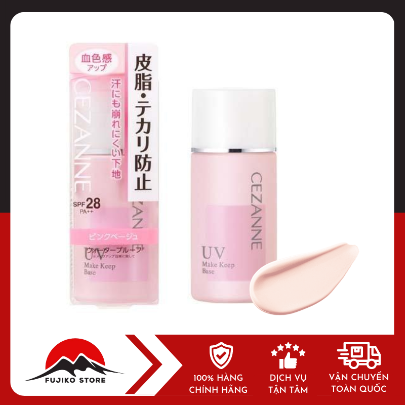 cezanne-kem-lot-make-keep-base-kiem-dau-spf28-30ml-2 Kem lót Make Keep Base kiềm dầu CEZANNE