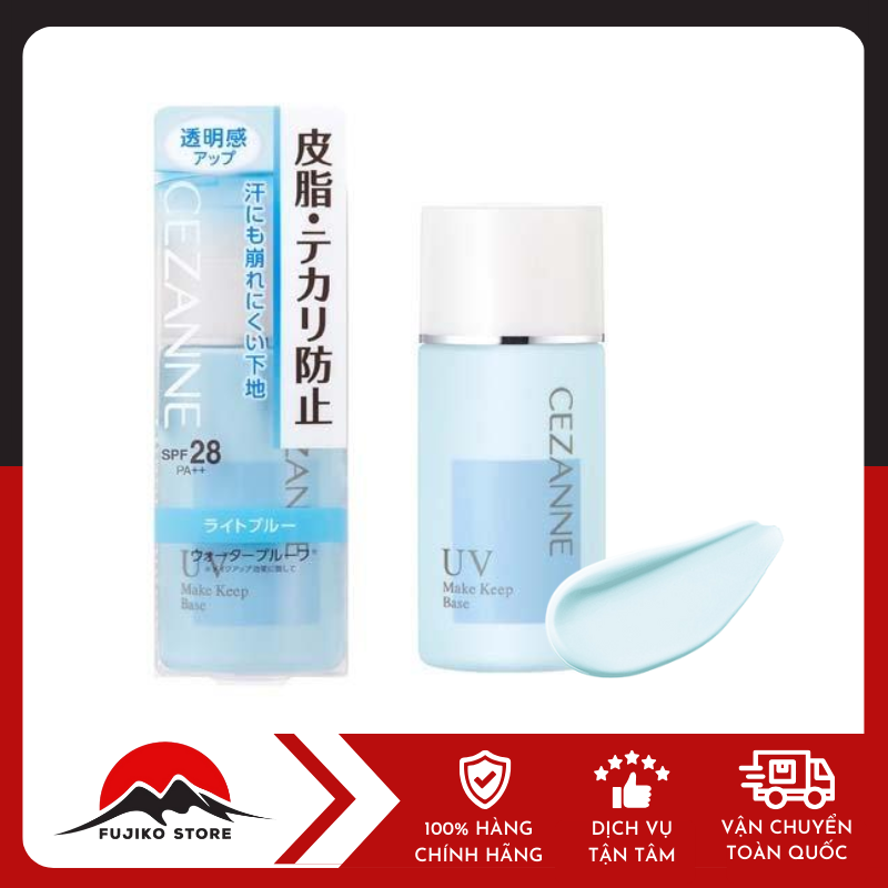 cezanne-kem-lot-make-keep-base-kiem-dau-spf28-30ml-3 Kem lót Make Keep Base kiềm dầu CEZANNE