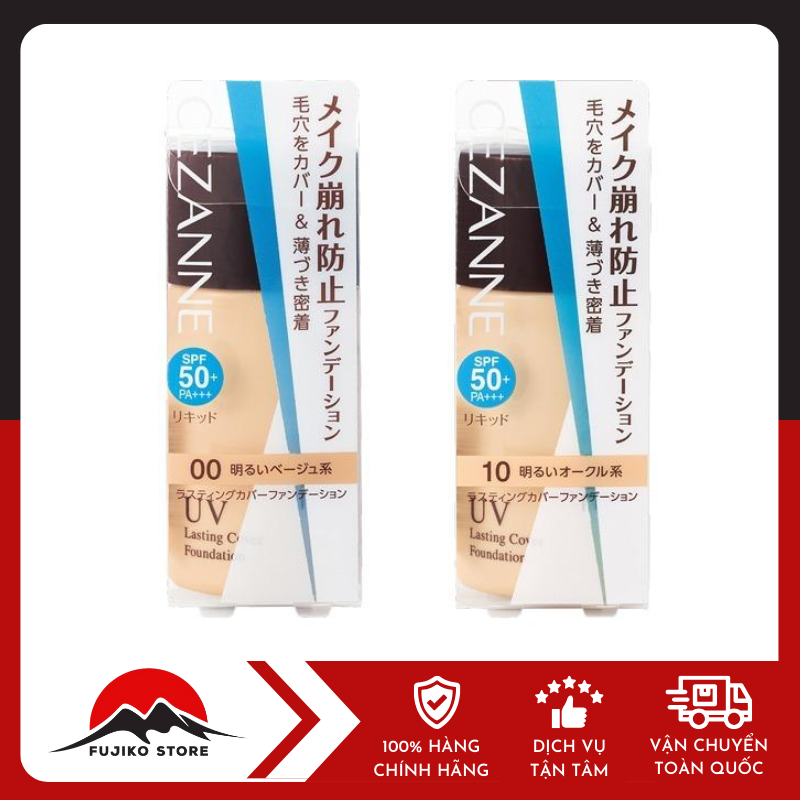 Kem nền lâu trôi che phủ cao SPF50+ CEZANNE