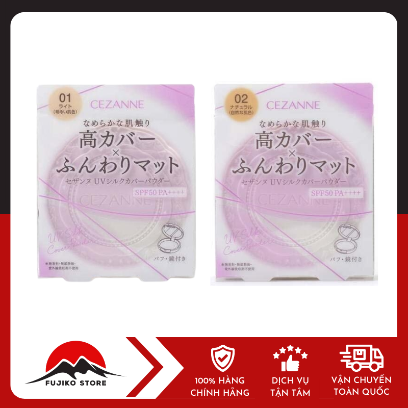 cezanne-phan-phu-uv-silk-cover-che-phu-cao-spf50-pa-1 Phấn phủ UV Silk Cover che phủ cao CEZANNE