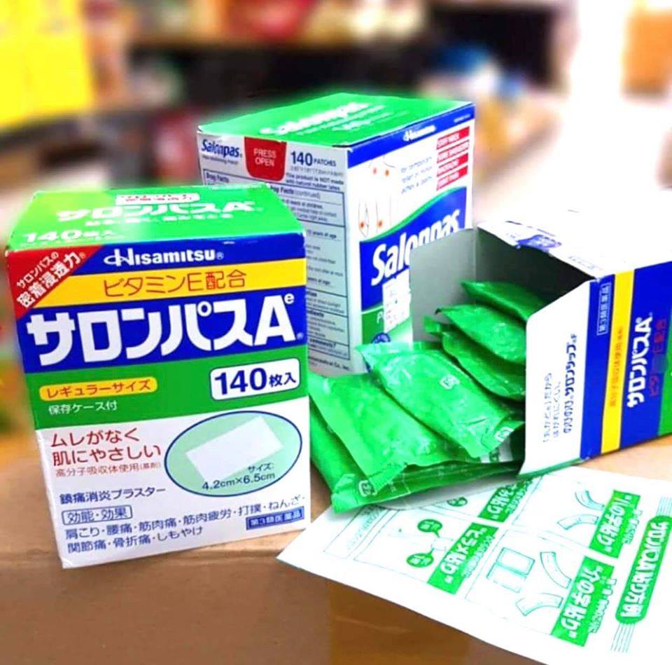 Cao dán giảm đau Salonpas HISAMITSU