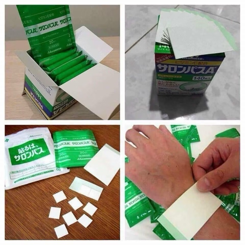 Cao dán giảm đau Salonpas HISAMITSU