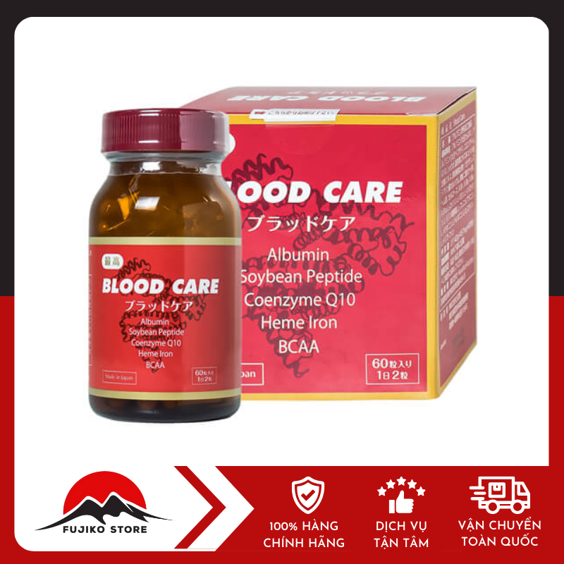 Viên uống Blood Care hỗ trợ bổ máu JPANWELL