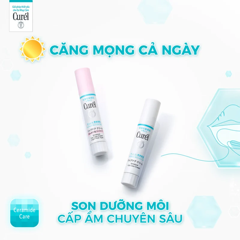 Son Dưỡng Môi Curél Cấp Ẩm Chuyên Sâu Không Màu KAO