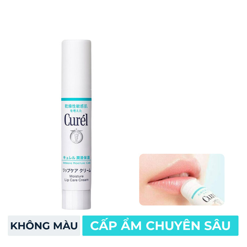 Son Dưỡng Môi Curél Cấp Ẩm Chuyên Sâu Không Màu KAO