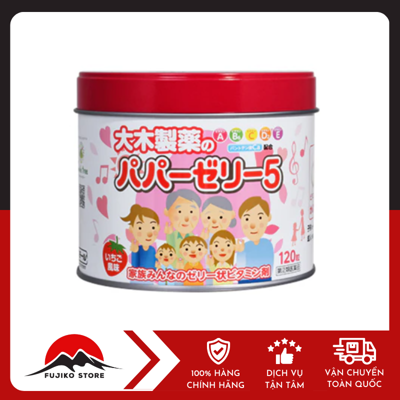 Kẹo biếng ăn Papazeri Nhật Bản OKI SEIYAKU