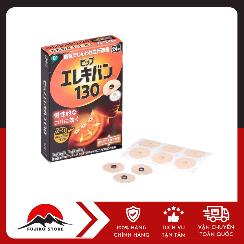Miếng dán giảm đau Elekiban 130mT PIP