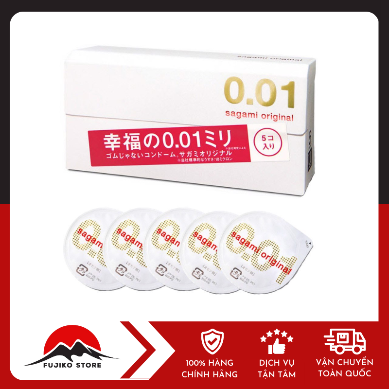 Bao cao su Original 0.01 SAGAMI