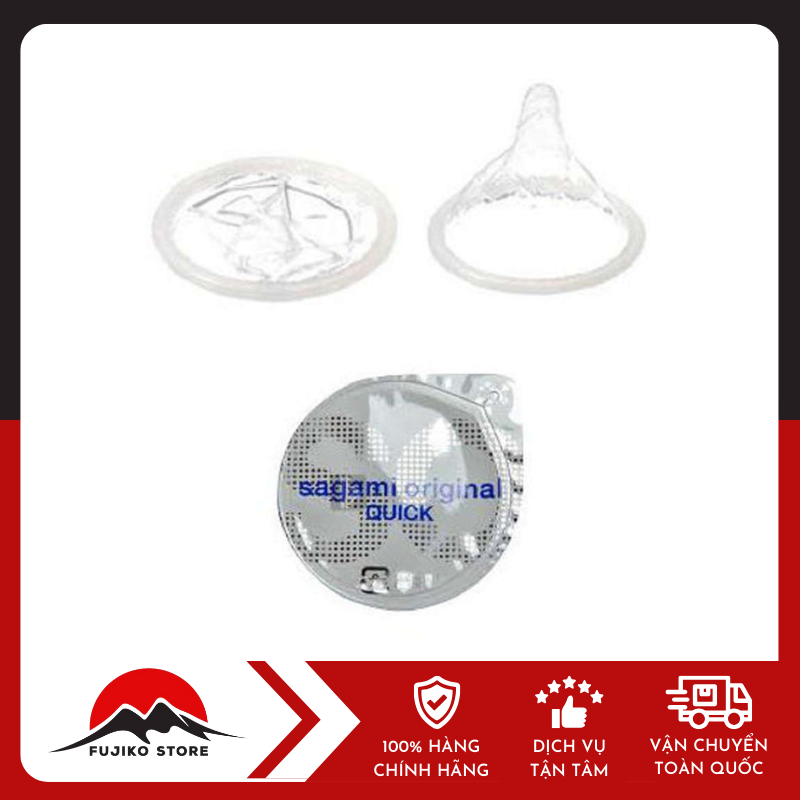 Bao cao su Original 0.02 xanh SAGAMI