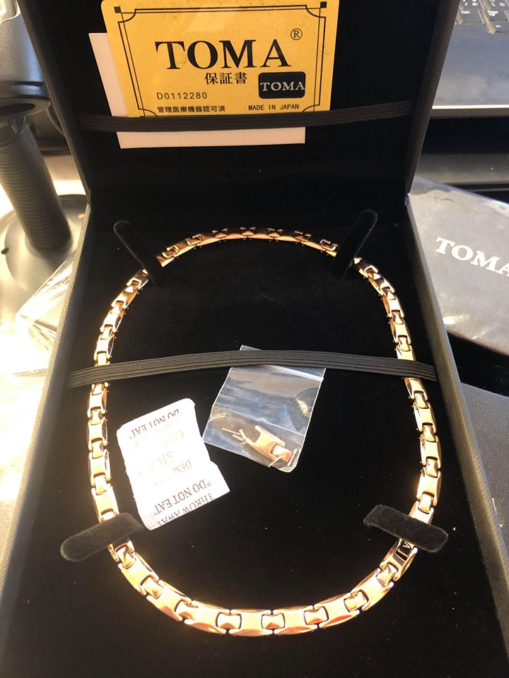 Vòng cổ ổn định huyết áp nam TOMA