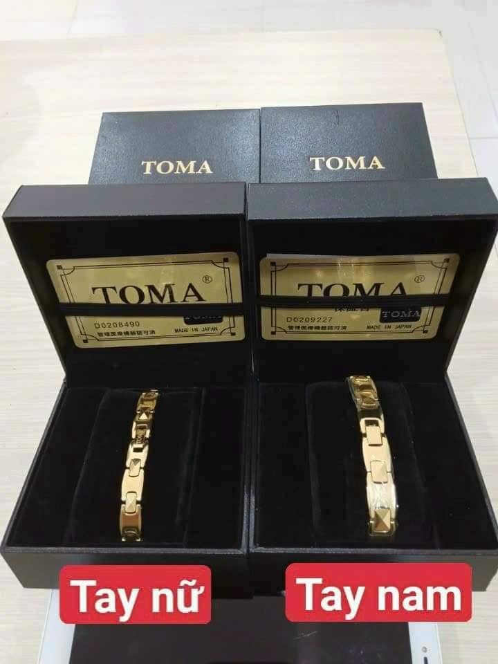 Vòng tay ổn định huyết áp nam TOMA
