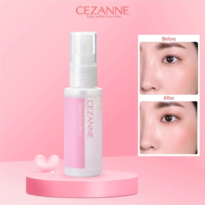 Xịt khóa nền trang điểm dưỡng ẩm CEZANNE