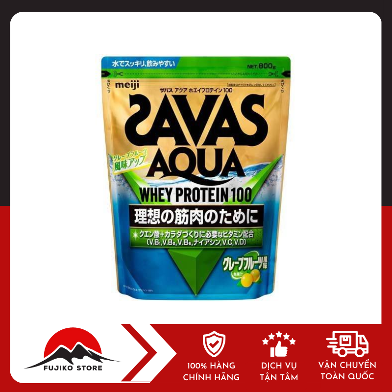Sữa Bột Savas Aqua Whey Protetin 100 MEIJI