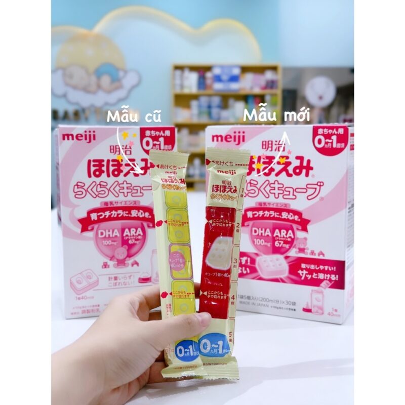 Sữa số 0 cho bé từ 0-1 tuổi (30 thanh) MEIJI