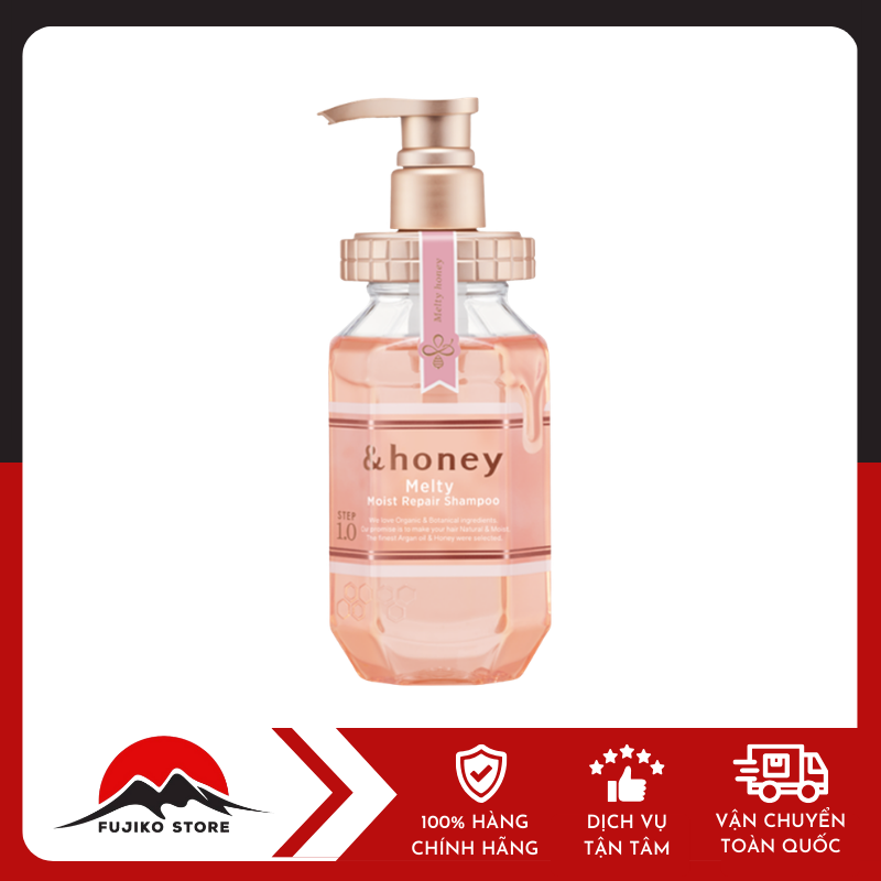 Dầu gội xả dưỡng tóc suôn mượt vào nếp HONEY