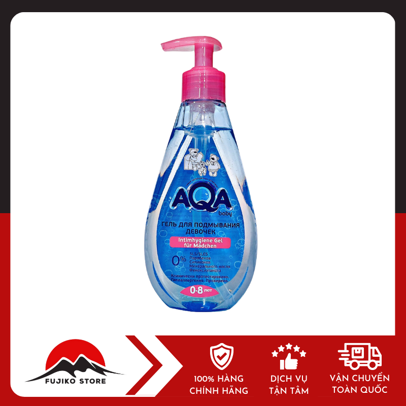 Dung Dịch Vệ Sinh Cho Bé Gái Từ 0-8 Year AQA
