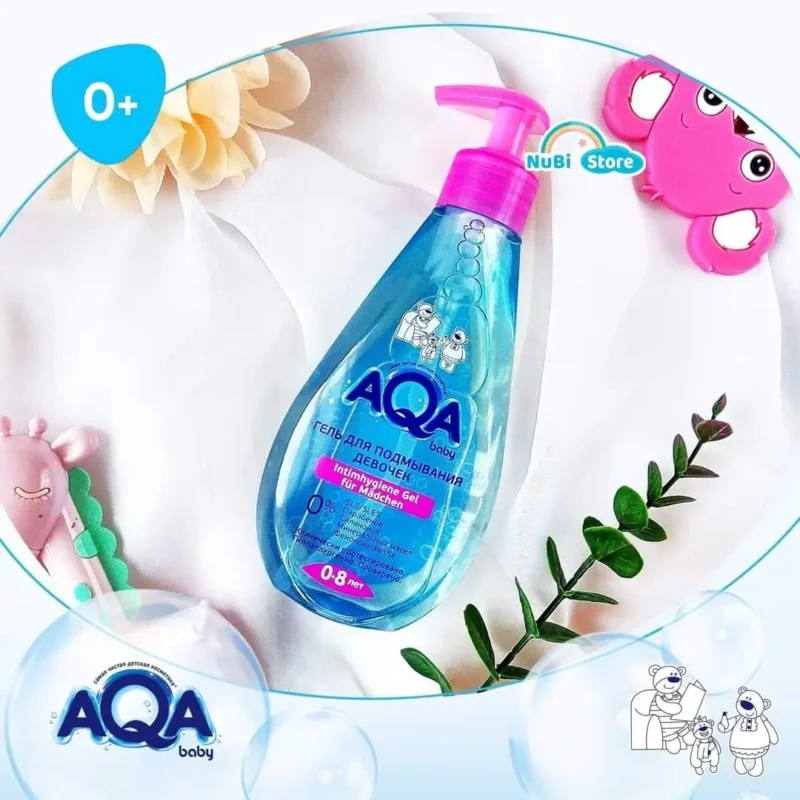 Dung Dịch Vệ Sinh Cho Bé Gái Từ 0-8 Year AQA